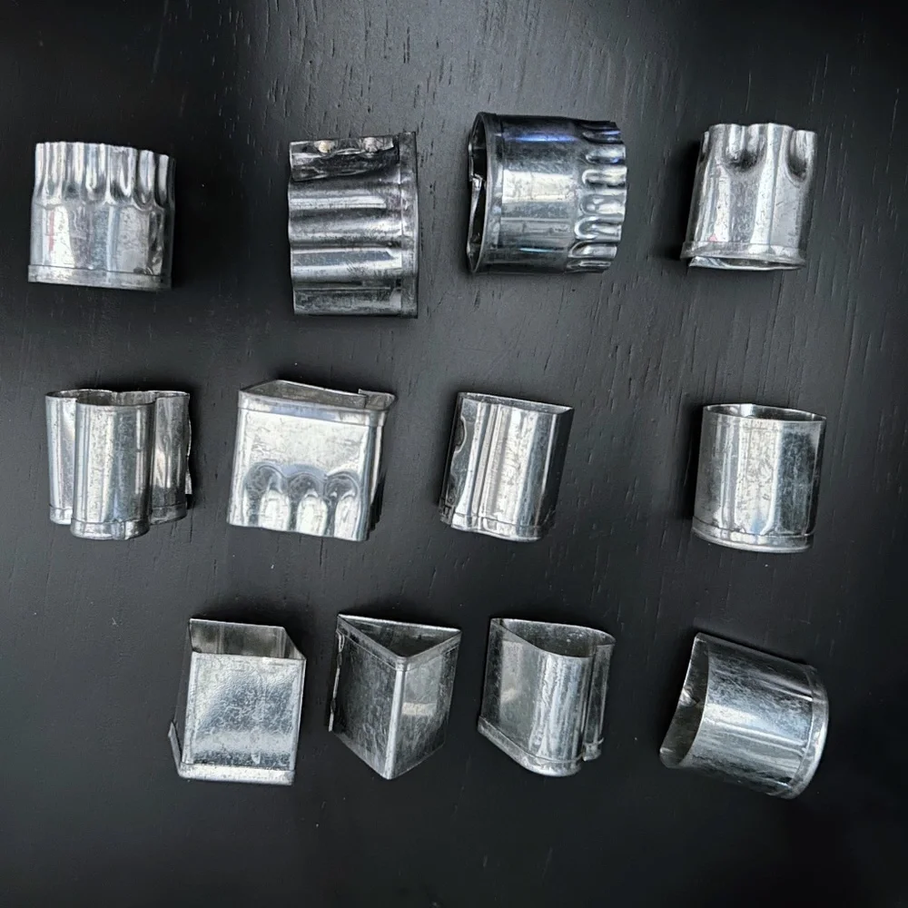 Vintage Complete Viking Canape & Hors D'oeuvre Cutters 12pc Set w Box Pristine - Picture 8 of 11